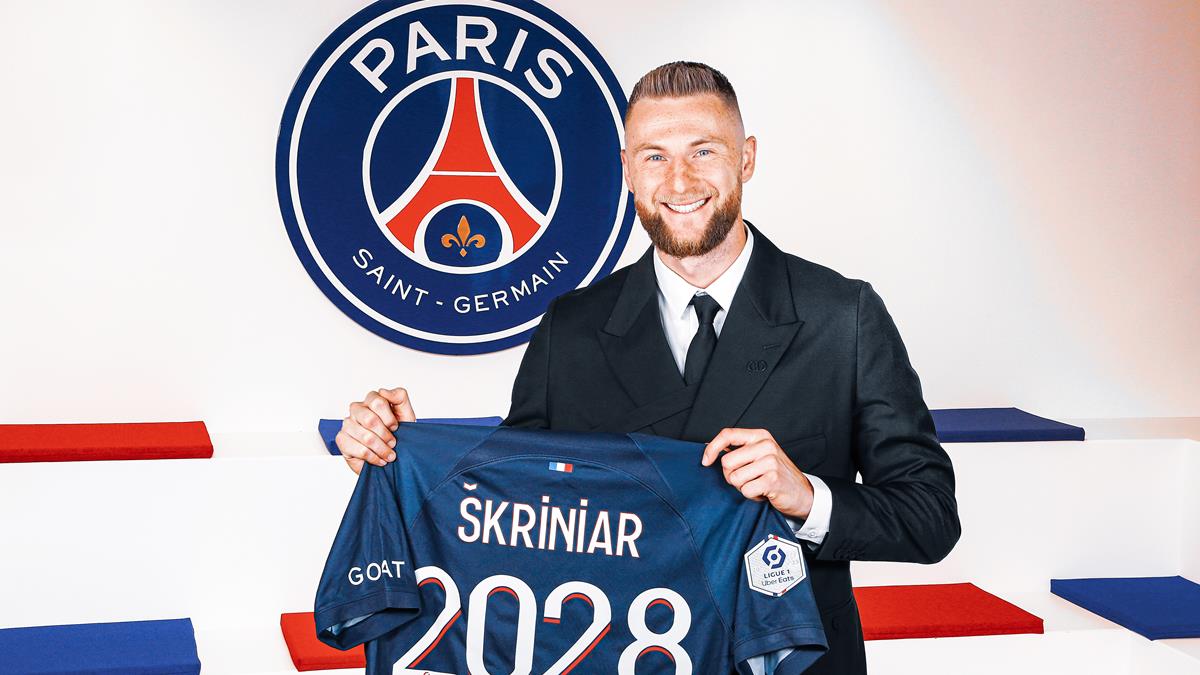 Mercato  PSG : Le gros tacle de Milan Skriniar sur Paris